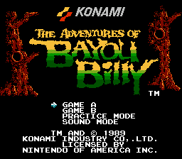 Adventures of Bayou Billy, The (USA)